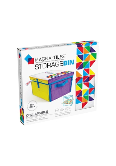 Magna-tiles - Saklama Kutusu & Oyun Matı