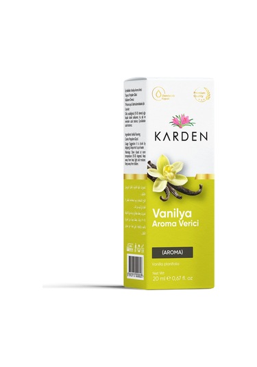 Karden Vanilya Aroması Yağı 20 ML