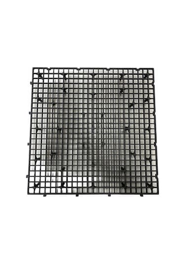 50x50 Plastik Güvercin Kümes Taban Izgarası Siyah