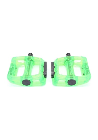 Neco Wp601 Geniş Mtb Bmx Platform Pedal 110 X 100 Mm 415 Gram Transparan Yeşil