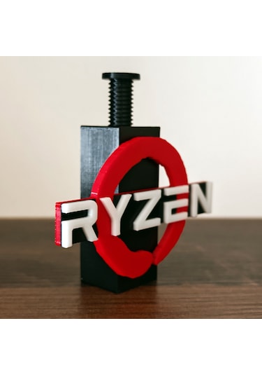 Ayarlanabilir Ekran Kartı Tutucu Ryzen Logolu