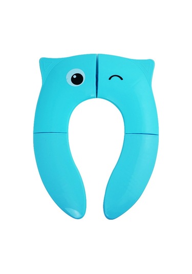 Suofeng Katlanabilir Bebek Tuvalet Eğitim Koltuğu - Portatif, Kaymaz Tabanlı, Seyahat Çantası Dahil 112 Karakter