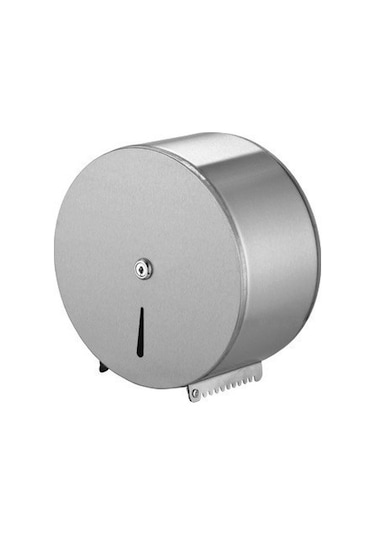 Line Bathroom Tuvalet Kağıtlık 21503 Rulo Ø220 Mm 304 Mat Paslanmaz Çelik Gri