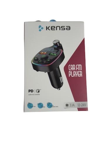 Kensa Yeni Nesil Car Fm Player Typ-ce Çift Usb Kt-326