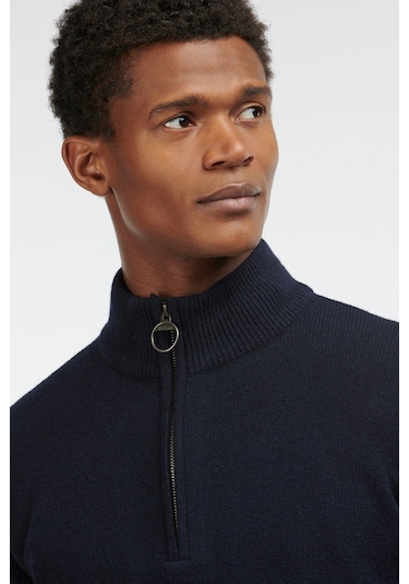 Barbour Holden Half Zip Kazak Ny91 Navy-ny91 Navy Siyah