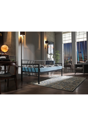 Bedliga Glory Daybed Tek Kişilik Metal Karyola 90X200