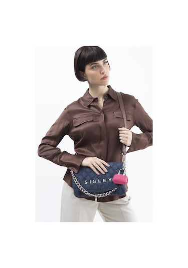 Sisley Kadın Çapraz Çantası C.sly 061 Lacivert