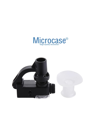 90x Mini Cep Telefonu İçin Vantuzlu Uv Ledli Mikroskop - Al2433