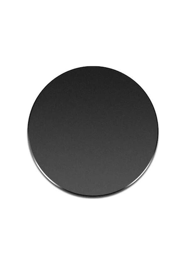 Universal Metal Levha Mıknatıslı Siyah Renk 1 Dikdörtgen 1 Oval