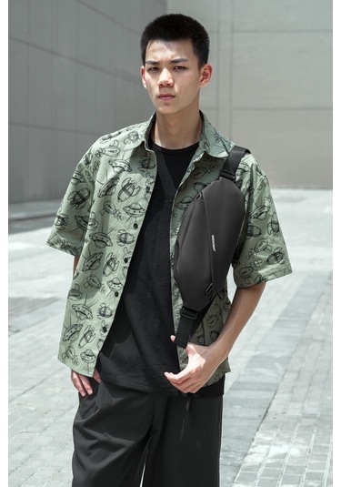 Erkekler İçin Şık Ve Pratik Bel Çantası, Sporculara Özel Koşu Çantası, Çok Amaçlı Göğüs Çantası, Günlük Kullanım İçin Fonksiyonel Messenger Çanta Gri