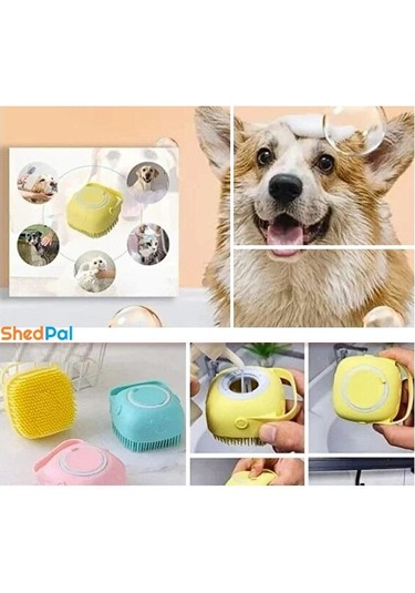 Shed Pal Şampuan Hazneli Kedi Köpek Yıkama Kesesi
