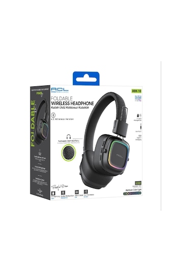 ACL ABK-10 Bluetooth 6.0 Kulak Üstü Kulaklık