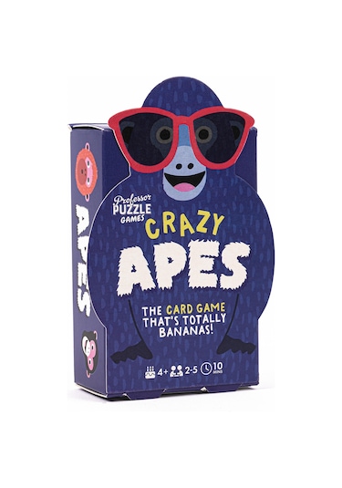 Professor Puzzle - Eşleştirme Kart Oyunu - Crazy Apes