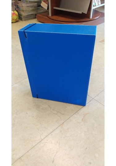 Saraoğlu Arşiv Proje Kutusu Mavi 29 x 36 x 10 CM 15 Adet