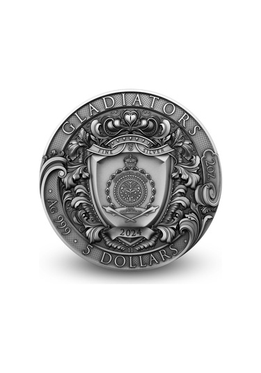 AgaKulche Gladyatör Gümüş Sikke Coin