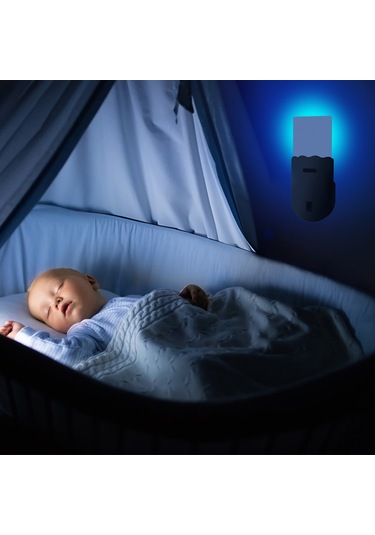 Mufunye Siyah/beyaz Abs Sinek Kovucu Led Gece Lambası, 1/2/4 Adet Seçenekli, 110v/220v Fiş