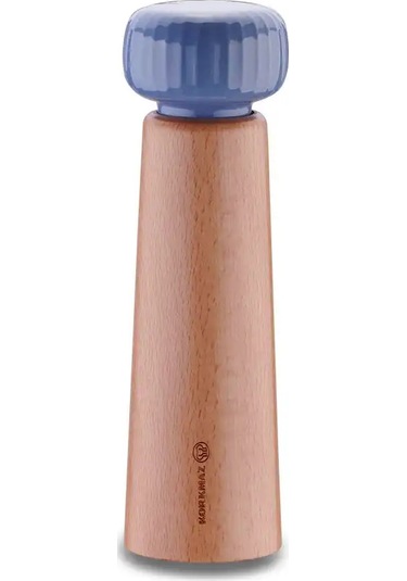 Korkmaz Natura Seramik Mavi Baharat Değirmeni 20 Cm A5640 Şeffaf