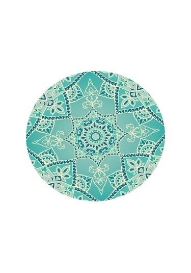 Suntek Magideal Su Geçirmez Kaymaz Yuvarlak Masa Örtüsü Elastik Stil-1