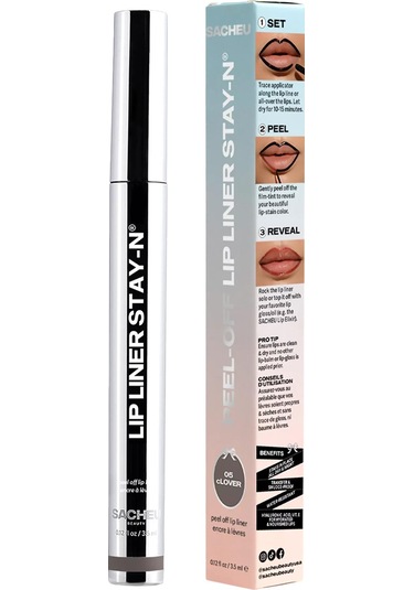 Sacheu Lip Liner Stay-n Soyulabilir Uzun Süre Kalıcı Dudak Çizgisi Belirginleştirici 05 Clover 3.5ml 05 Clover