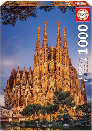 Educa Puzzle 1000 Parça Sagrada Famılıa 17097