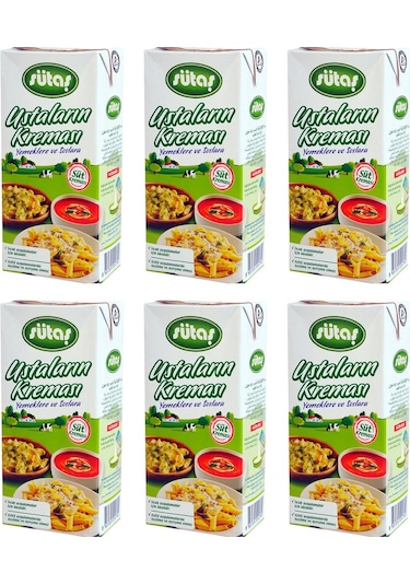 Sütaş Ustaların Kreması 6 x 1 L