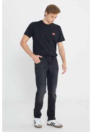 Wrangler Regular Fit Düşük Bel Esnek Greensboro Erkek Jean Pantolon Mw15q01358 Gri