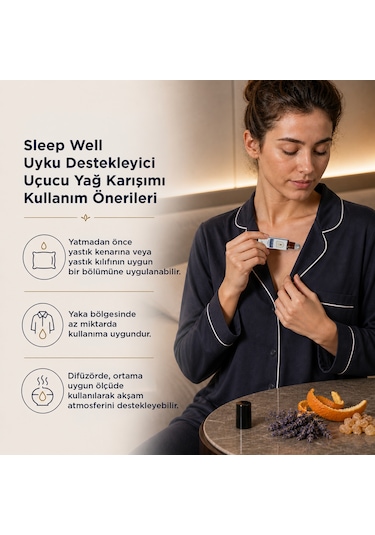 Sleep Well Uyku Öncesi Uçucu Yağ Karışımı 10 Ml