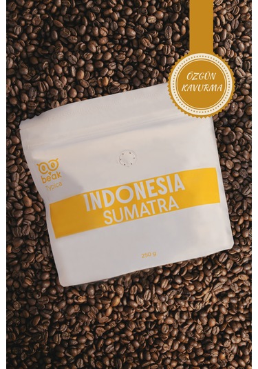 Indonesia Sumatra Typica Çekirdek Kahve 250 Gr , %100 Arabica Çekirdek Kahve