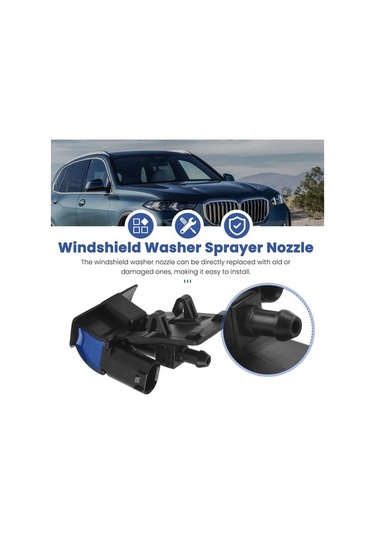 Ulzyvf Yıkama Ucu Ucu Püskürtme Ön Ön Jet Cam Cam 61667161469 Ut