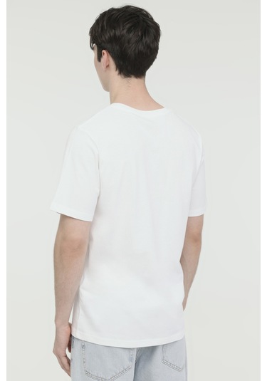 Jack &amp Jones Jorlafayette Tee Ss Crew Beyaz Erkek Kısa Kol T-shirt 000000000101961709