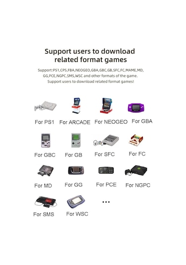 Anbernıc RG35XX 3.5" Açık Kaynak Oyun 64g 5000+ Oyunlar Retro Elde Taşınabilir Oyun Konsolu