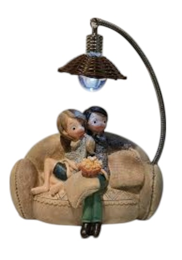 Tv İzleyen Aşıklar Biblo