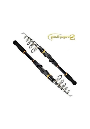 Pazly Olta Teleskopik Karbon Fiber Kamış 2.7m, Seyahat Taşınabilir, Orta Hafif, Sert Olta Kamışı 2.7 M