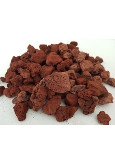 Pomza 25 kg 2-4 cm Kırmızı Pomza Tarım Pomzası Pomza Taşı