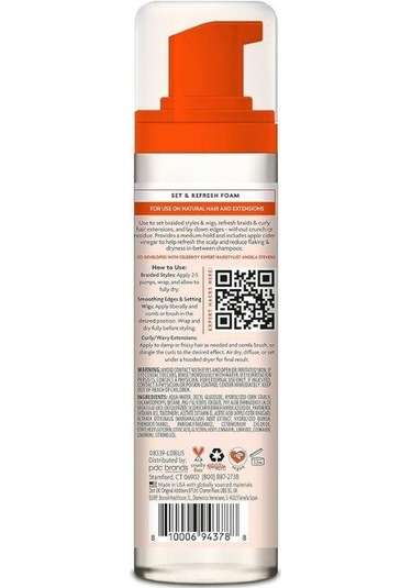 Cantu Angela Koruyucu Stil Ayar Köpüğü Saç Köpüğü 237 Ml