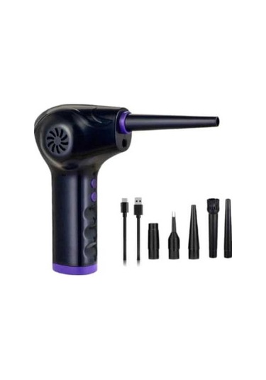 Pazly Yüksek Üfleyici Toz Taşınabilir Suntek Mor Klavyesi Hava El Uh Mor