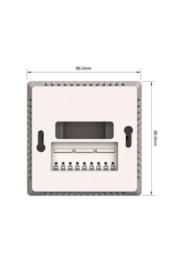 Hexa Controls RT226-R4-B Sıva Üzeri 2/4 Borulu Fan Coil Termostatı