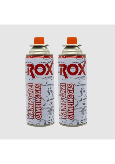 Rox Kamp Gazı Valfli Kartuş 227 G - 2Li Set Çok Renkli