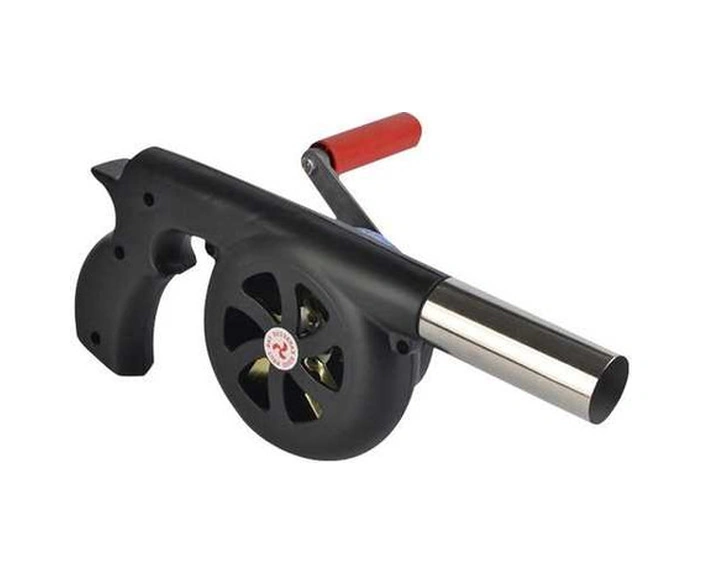 Fortunelane El Tipi Metal Mangal Üfleyici, Manuel Ateşi Barbekü Yardımcısı, Dayanıklı