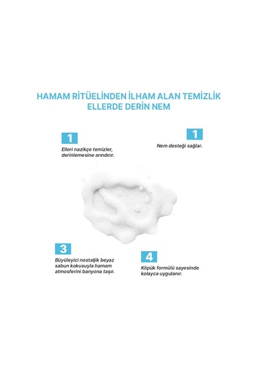Nemlendirici Arındırıcı Hamam Köpük Sabun 300 Ml