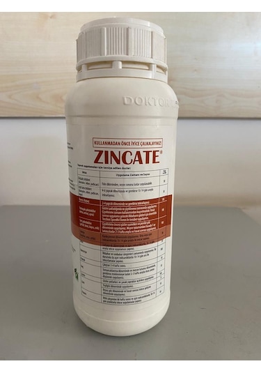 Zincate Çinkolu Gübre Süspansiyonu Sıvı Gübre