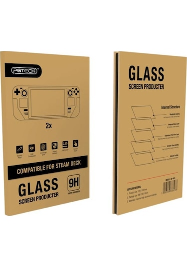 Steam Deck Ekran Koruyucu Tempered Glass 9h Screen Protector Gp-801