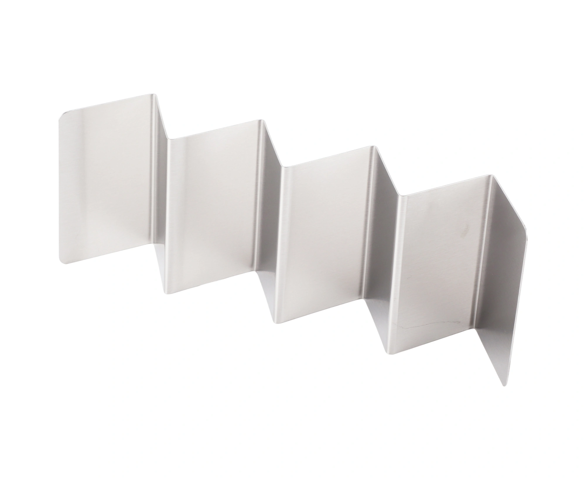 Wezone Paslanmaz Çelik Taco Tutucu - W Eğimli, 4 Taco Kapasiteli, Durağan Ve Yıkama Makinesine Uygun Ev Kullanımlı Meksika Yemeği Rafı Diğer