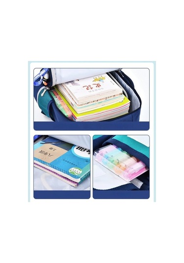 Weichuang01 İlkokul Öğrenci Çantası, Hafif, Çocuk Sırt Çantası, Weichuang01 Boy, 3-6. Sınıf, Yeşil