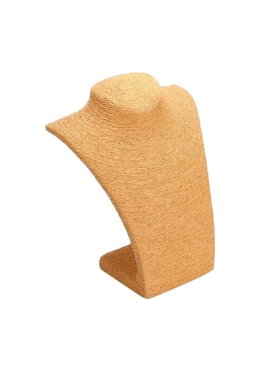 Trendooze Tutucu Standı Sarı Mücevher Manken M Kolye Kolye Göğüs Ekran Ekran Ku