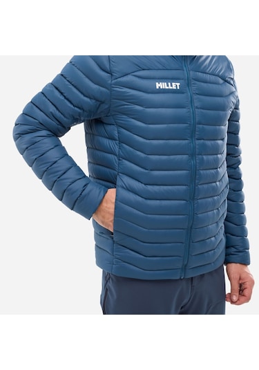Millet Evole Lt 700 Hm Kapşonlu Kaztüyü Ceket Mıv10559 N0395 Mavi