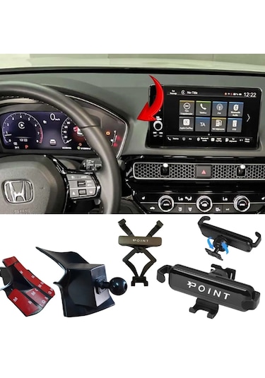 Civic Fe1 Cep Telefonu Tutacağı Yapıştırma Robotik Açılır Kapanır