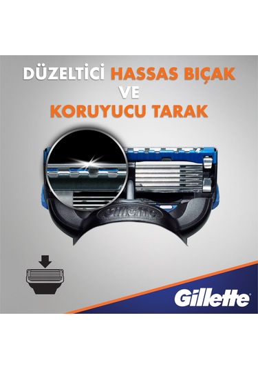 Gillette Fusion Proglide Yedek Tıraş Bıçağı 8'li Karton Ambalaj