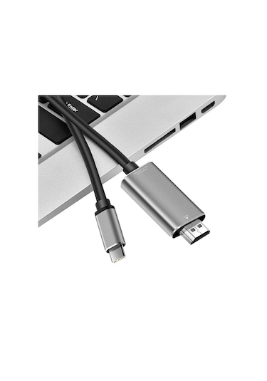Ally Type-C To Hdmi 4k 60hz Çevirici Görüntü Kablosu 1 8m Hdtv