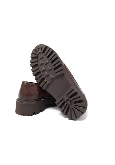 Marrone Sneaker Günlük Kadın 25k11516 Vergelio Skin Marrone